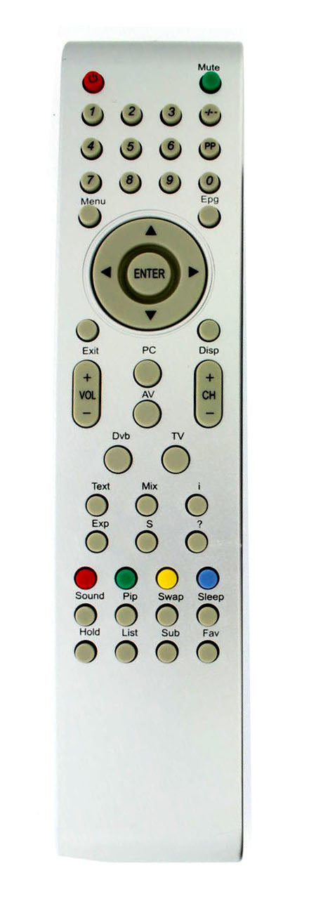 Unofficial Bush TV Remote (LCD26TV005HD) For VL19HDLED